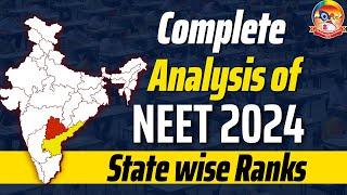 Are you getting Medical Seat?  Watch the Detailed Analysis on State Ranks of NEET-2024  #NEET2024