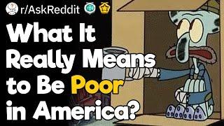 What It Really Means to Be Poor in America?