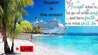 Just floating in the Ocean LIVE  Ship Announcements  Unboxing  Come up