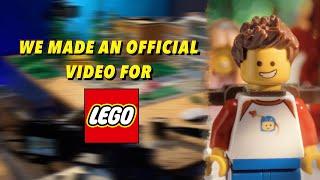 We made an animation for LEGO  Back to school with LEGO bricks