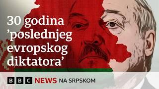 Trideset godina vlasti poslednjeg evropskog diktatora Aleksandra Lukašenka  BBC News na srpskom