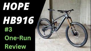 Hope HB916 Enduro MTB Ride Review