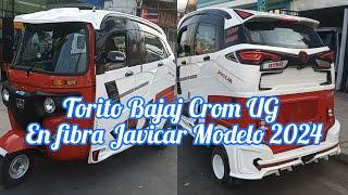 MOTOTAXI TORITO BAJAJ EN FIBRA JAVICAR MODELO GTS R 2024 en la tienda MOTOS CRV