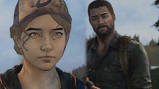 Lee and Clementine in TLOU Swear to MeEnding Scene