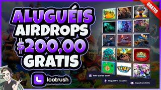 LootRush Como Ganhar Dinheiro com Jogos NFT Totalmente Grátis - Games Free to Play e Play to Earn