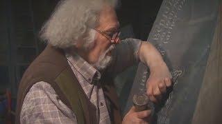 Unintentional ASMR  Welsh Stone Carver Tapping Gently & Sharing Wisdom