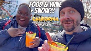 A Snowy ? and Yummy Start to Disney California Adventure Food & Wine Festival 2023