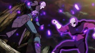 드래곤볼슈퍼  히트 VS 지렌   Hit vs Jiren  히트의 피살기를 한손으로 부시다  Dragon Ball Super 2020