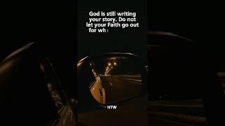 God is still writing your story... #hearttouchingwords #motivation #statusquotes