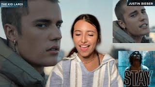 REACTING TO STAY BY THE KID LAROI WITH JUSTIN BIEBER