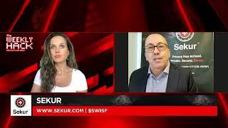 “Sekur Privacy & Sekur Security – Weekly Hack” segment with internet privacy expert Alain Ghiai