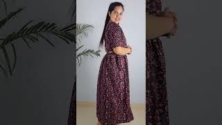 Huge Amazon Maxi dress ️#collegewear #maxidresseshaul #maxidress #amazonhaul@pahadikanyacreations