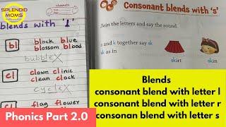 Lists Consonant Blends To Teach after CVC words  phonics part 2