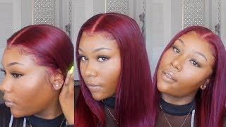 THE MOST AFFORDABLE 99J BURGUNDY WIG... EVER? REVIEW AND INSTALL ft. SuperNova Hair