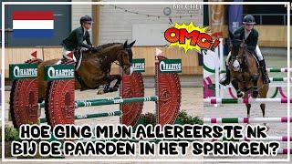 HOE GING HET NK SPRINGEN MET PERRY?? #joanneneidhoferhorses #vlog414