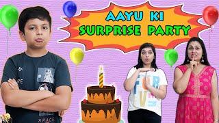 AAYU KI SURPRISE BIRTHDAY PARTY  Celebration vlog with family  Aayu and Pihu Show