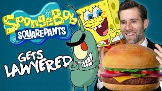 Real Lawyer Reacts to SpongeBob SquarePants Krabs vs Plankton ft. TierZoo