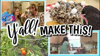 We left in the bloopers  Oreo Frosted Rice Krispie Treats & Fish Supper  Southern Cooking