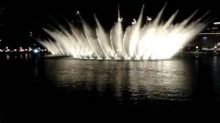 Burj Dubai Khalifa Fountain.AVI