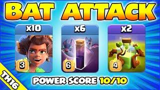 Overgrowth Spell + Bats = WOW NEW TH16 Attack Strategy Clash of Clans