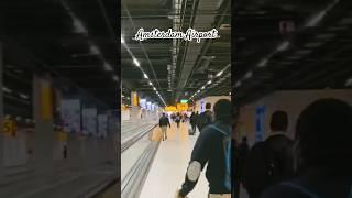 Transfer walk at Amsterdam Airport SCHIPHOL #travel