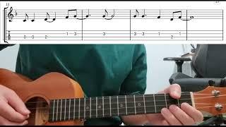 Tom Dooley - Easy Beginner Ukulele Tab With Playthrough Tutorial Lesson