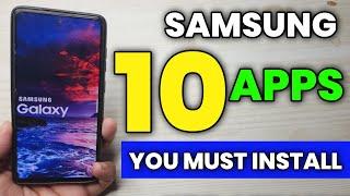 10 Samsung Apps You Must Install on Your Samsung Galaxy Phones  S24 S23 S22 S21 FE A54 A53 A52 A34