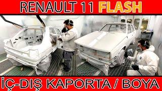 Renault 11 Flash Restorasyon  İç Dış Boya 