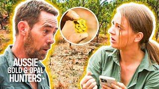 Jacqui And Andrew FIND GOLD In The LEGENDARY Mulligans Camp  Aussie Gold Hunters
