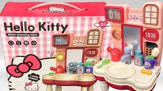 14 Minutes Satisfying with Unboxing Cute Hello Kitty Working Sink ASMR Toy Review