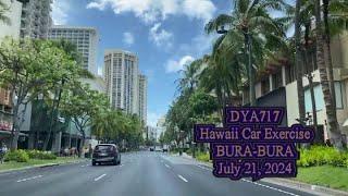 DYA717 Hawaii Car Exercise BURA BURA July 21 2024