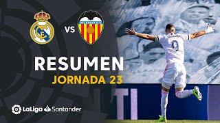 Resumen de Real Madrid vs Valencia CF 2-0