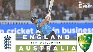 Livingstone Smashes 62 Off 27  Highlights - England v Australia  4th Men’s Metro Bank ODI 2024