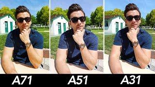 Samsung Galaxy A31 vs A51 vs A71 Camera Comparison Test