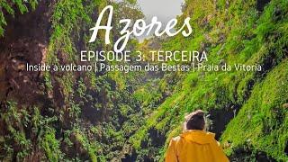 Azores Terceira  Exploring the inside of a volcano & Hiking the Trail of the Beasts  Episode 03