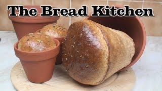 Garlic & Herb Flowerpot Bread Recipe in The Bread Kitchen