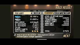 drag racing Hennessey Venom GT Level 10