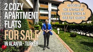 2 Cozy Apartment Flats for Sale in Alanya Turkey @Memoshome #realestate #alanya #turkey