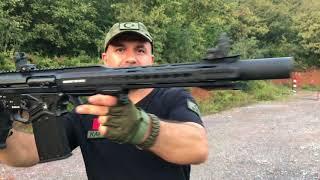 Barak 99s şarjörlü av tüfeği ile Hardox Çelik hedef atışı