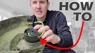 How to Change the Line  Weed Eater String  Replace Weed Wacker 2021