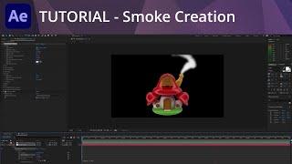 After Effects Tutorial - Smoke Creation with Particle Playground