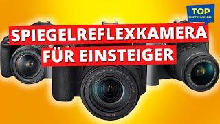 Die besten Spiegelreflexkameras für Einsteiger -  DSLR Kamera Vergleich Kaufberatung Canon EOS 2000D