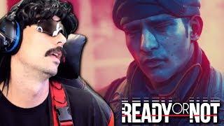 DrDisRespect Reacts to Ready or Not Gameplay Trailer  Best Doc Moments 1080p60