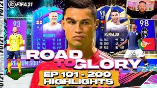 MY BEST PACK EVER ROAD TO GLORY 101-200 HIGHLIGHTS FIFA 21 ULTIMATE TEAM