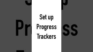 Create lists add notifications and setup Progress Trackers in Google Sheets