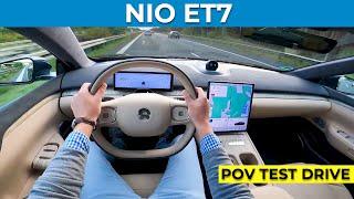 Nio ET7 2023 - Autobahn TOP SPEED + Walkaround + Battery Swap