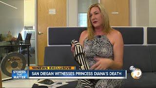 San Diegan witnesses Princess Dianas death