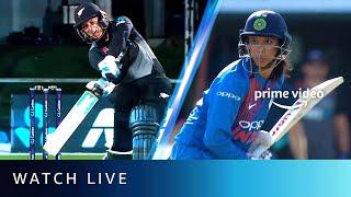 Live Cricket Match - India Women vs New Zealand Women  T20  ODI  Amazon Prime Video