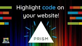 Highlight code on your website using PrismJS