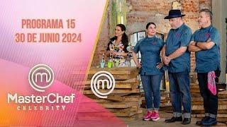 Programa 15 Platillos creativos  30 de junio 2024  MasterChef Celebrity 2024